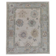 Türkischer Oushak-Teppich 5'5" x 6'5" #16115
