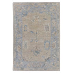 Turkish Oushak Rug 5' x 7'4" #16079