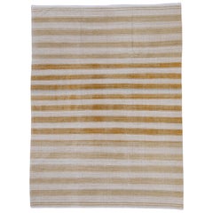 Kilim turco de tejido plano hecho a mano #9042