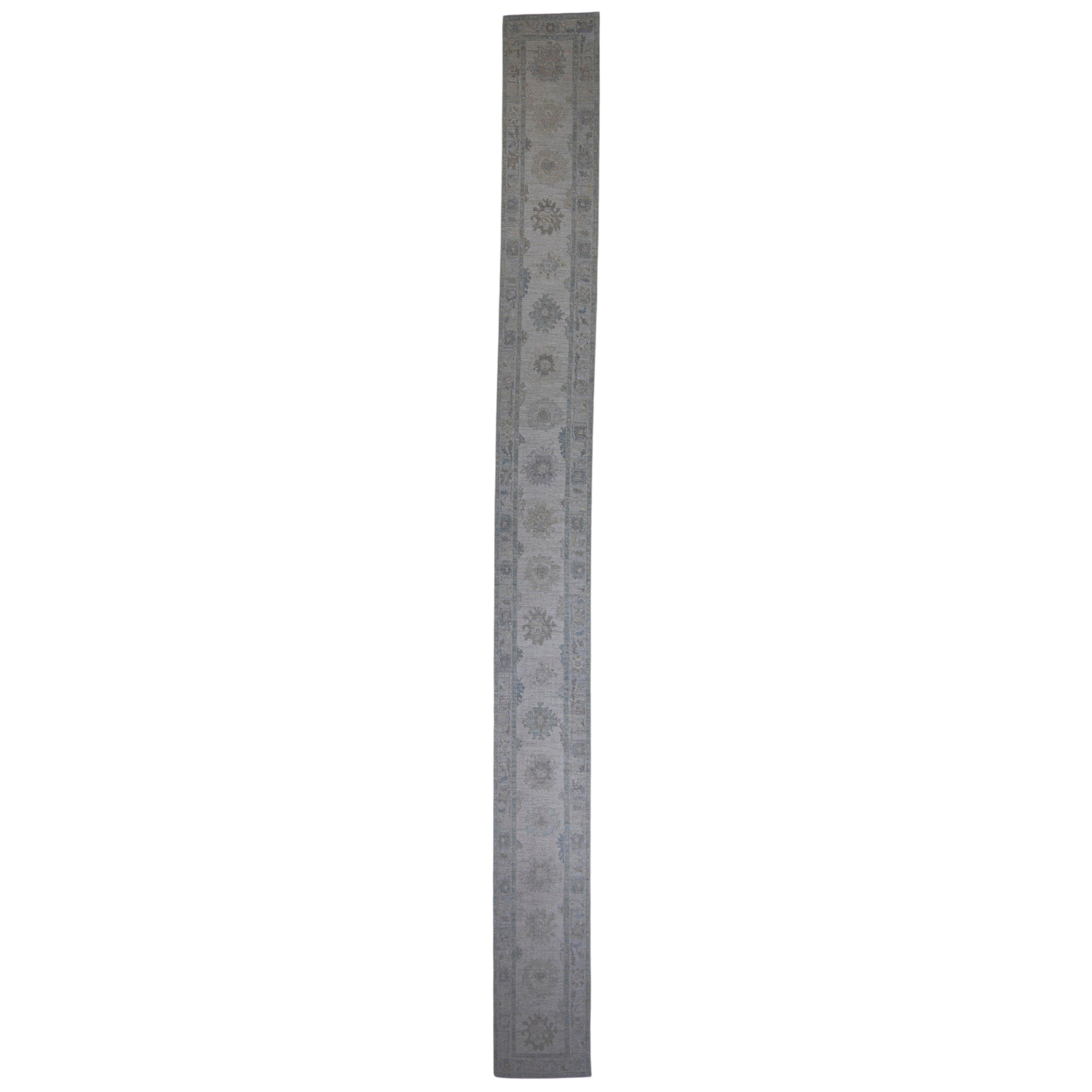 Türkischer Oushak-Läufer 2'10" x 30'8" #16165