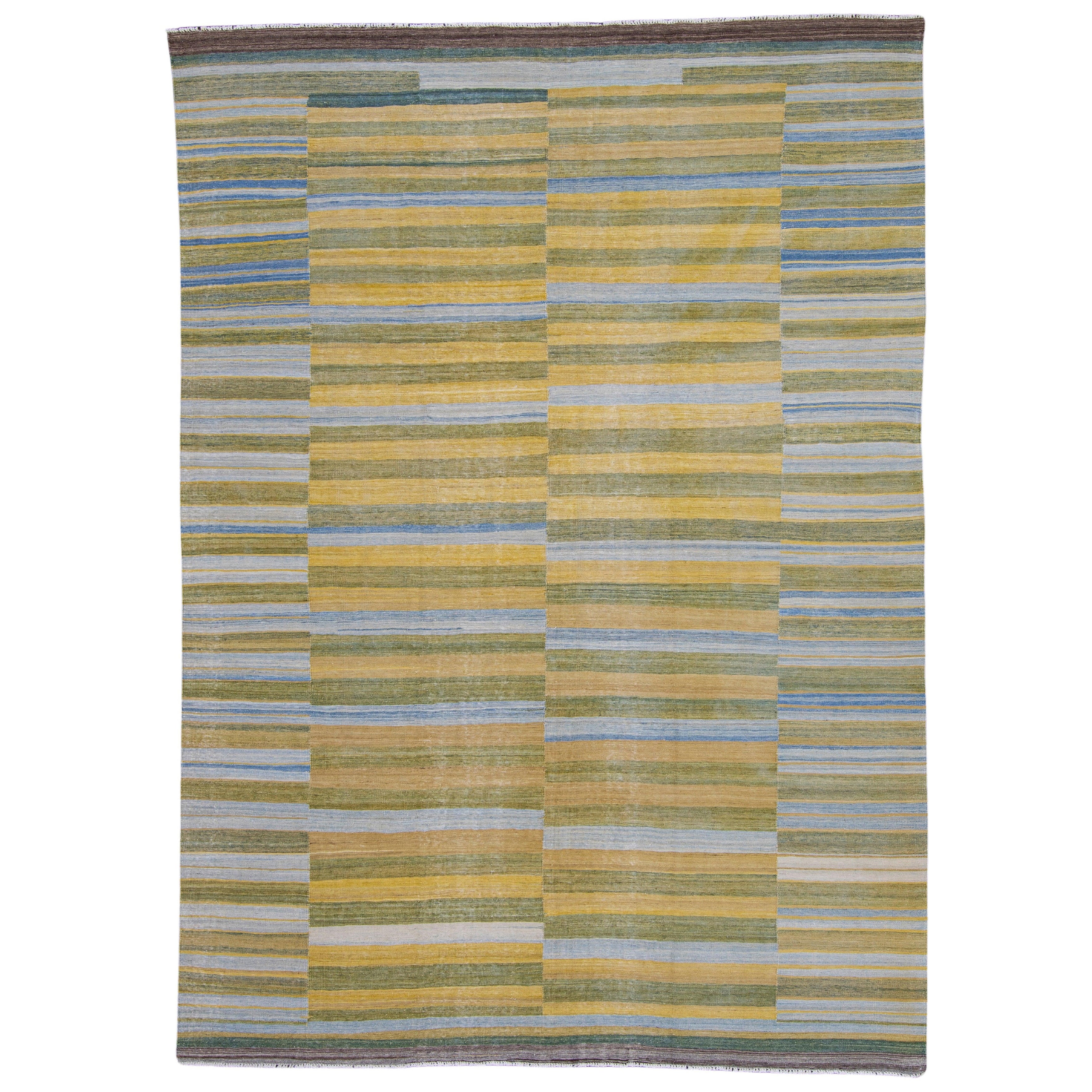 Oriental Handmade Flatweave Turkish Kilim 8'8" x 12'1" #9040