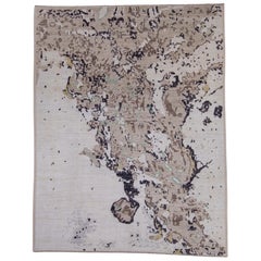 Hand Knotted Modern Rug 10'7" x 13'9" #9010