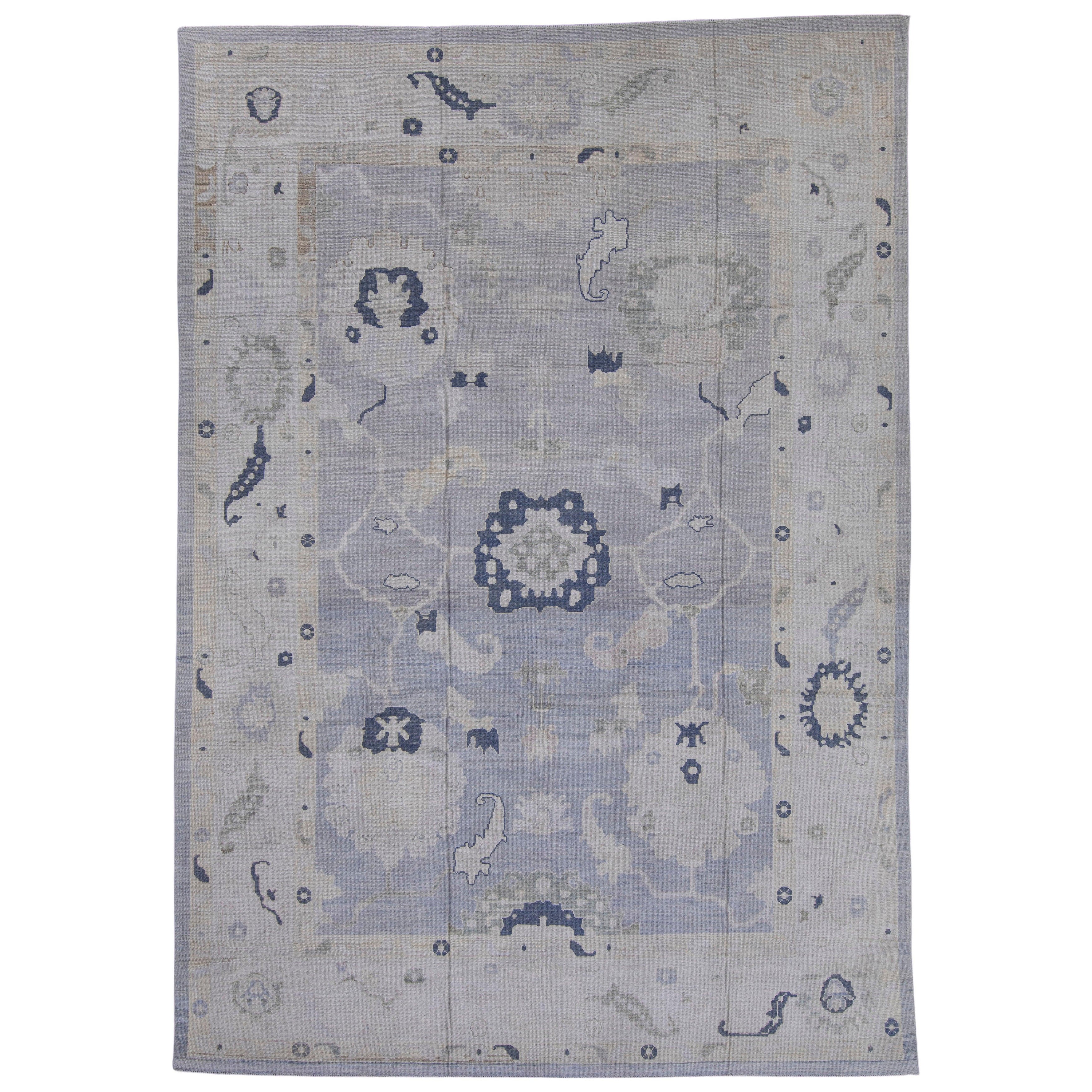 Turkish Oushak Rug 10'1" x 14'4" #16990