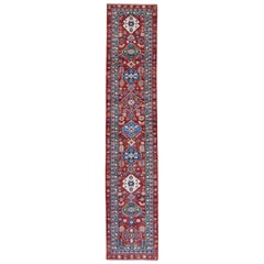 Orientalischer handgeknüpfter Läufer 2'8" x 13'8" #AR-9004