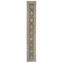 Alfombra Turca Oushak 2'6" x 16'2" #16675
