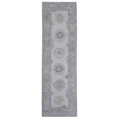 Alfombra Turca Oushak 3'1" x 9'11" #16304