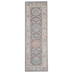 Alfombra Turca Oushak 2'8" x 8'2" #16270