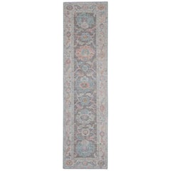 Alfombra turca Oushak 2'8" x 10' #16251