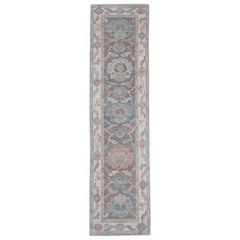 Turkish Oushak Runner Rug 2'7" x 10' #16245