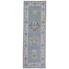Alfombra Turca Oushak 2'11" x 8'6" #16212
