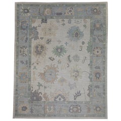 Alfombra turca Oushak 12'4" x 15'4" #16148