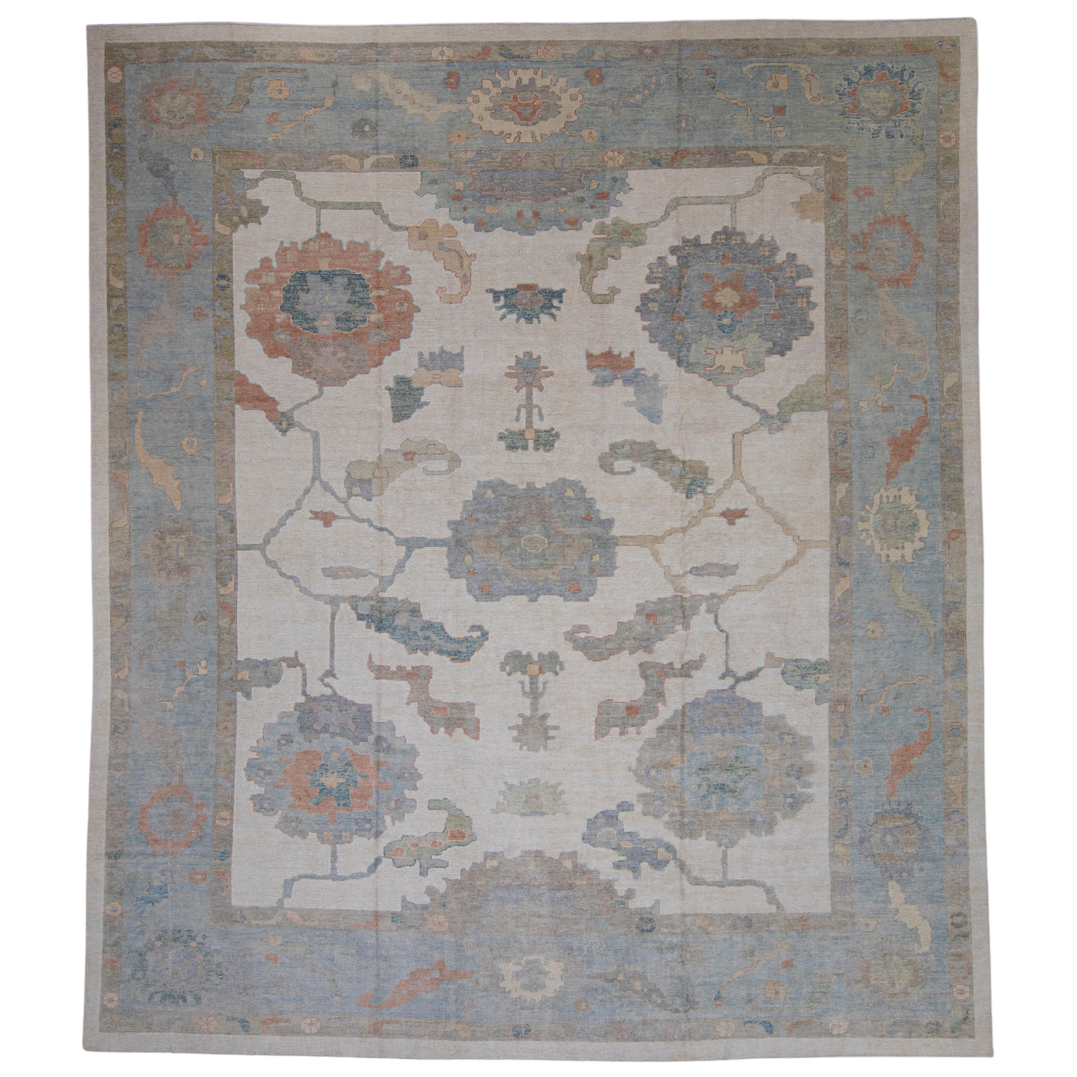 Turkish Oushak Rug 13'10" x 16' #16617