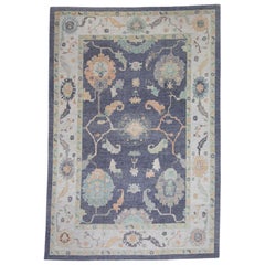 Alfombra turca Oushak 12'6" x 18'4" #16548
