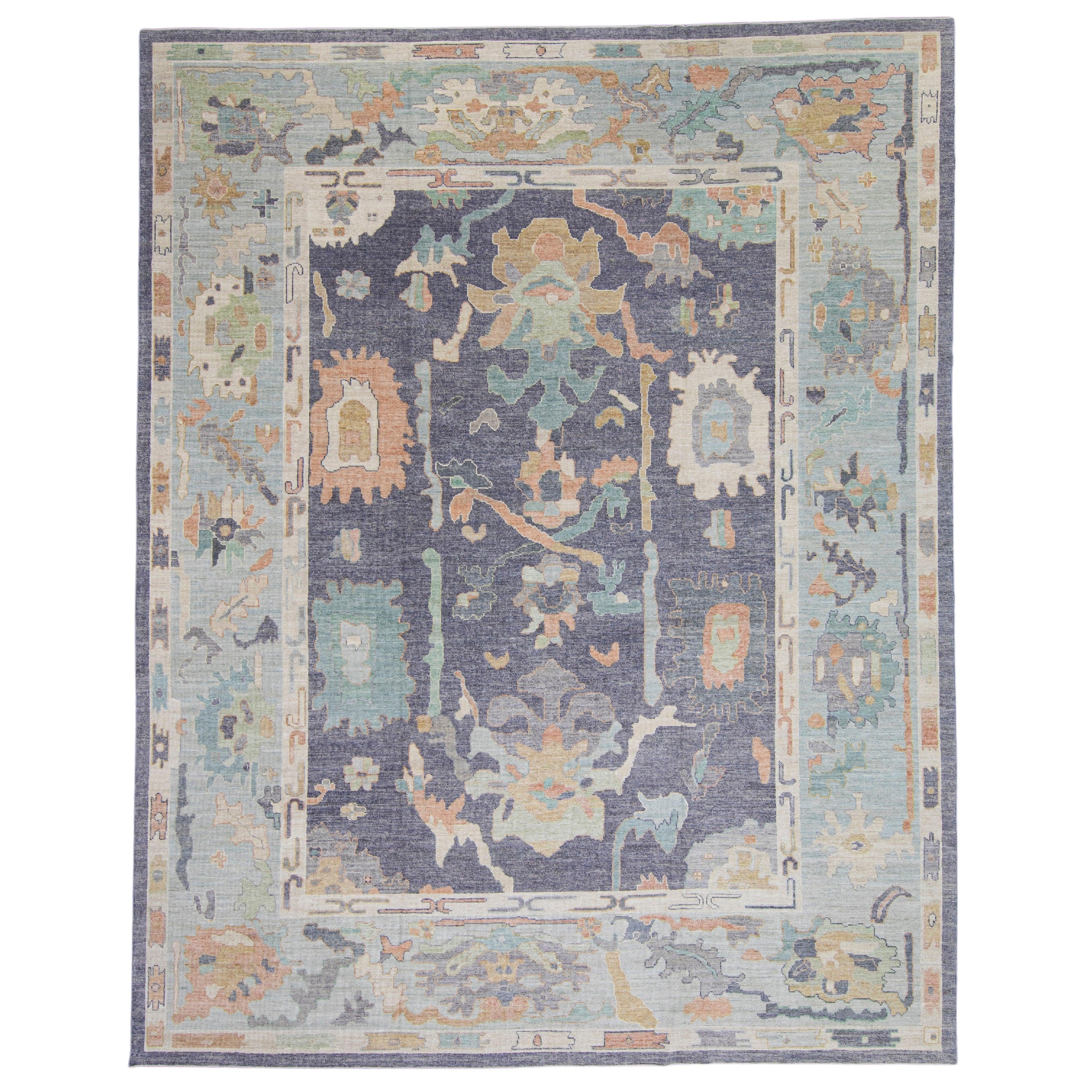 Turkish Oushak Rug 12'2" x 15'5" #16533