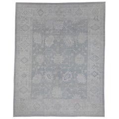 Alfombra turca Oushak 11'10" x 14'6" #16046