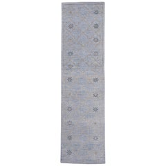 Turkish Oushak Rug 2'11" x 10'7" #16921
