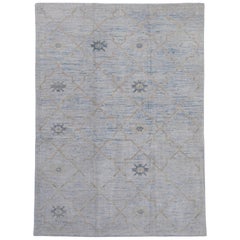 Turkish Oushak Rug 4'11" x 6'9" #16976