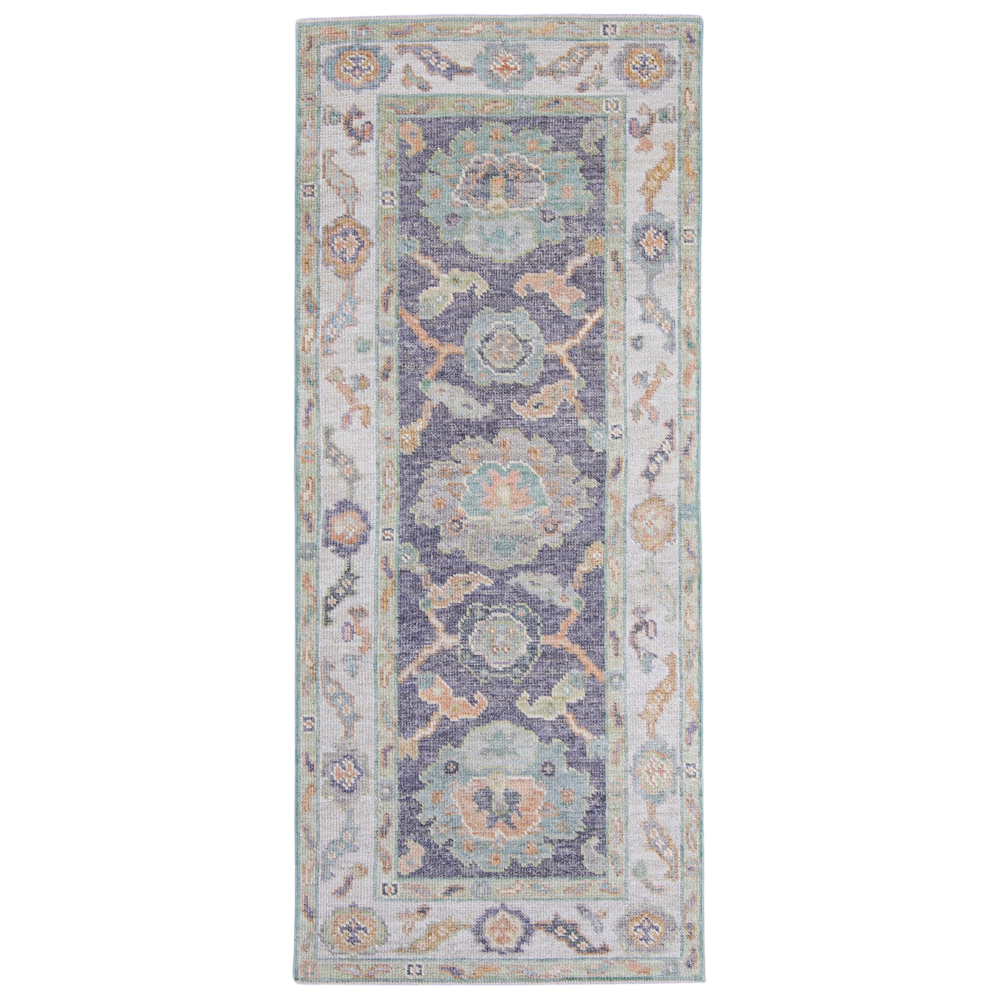 Türkischer Oushak-Teppich 2'6" x 5'10" #16517