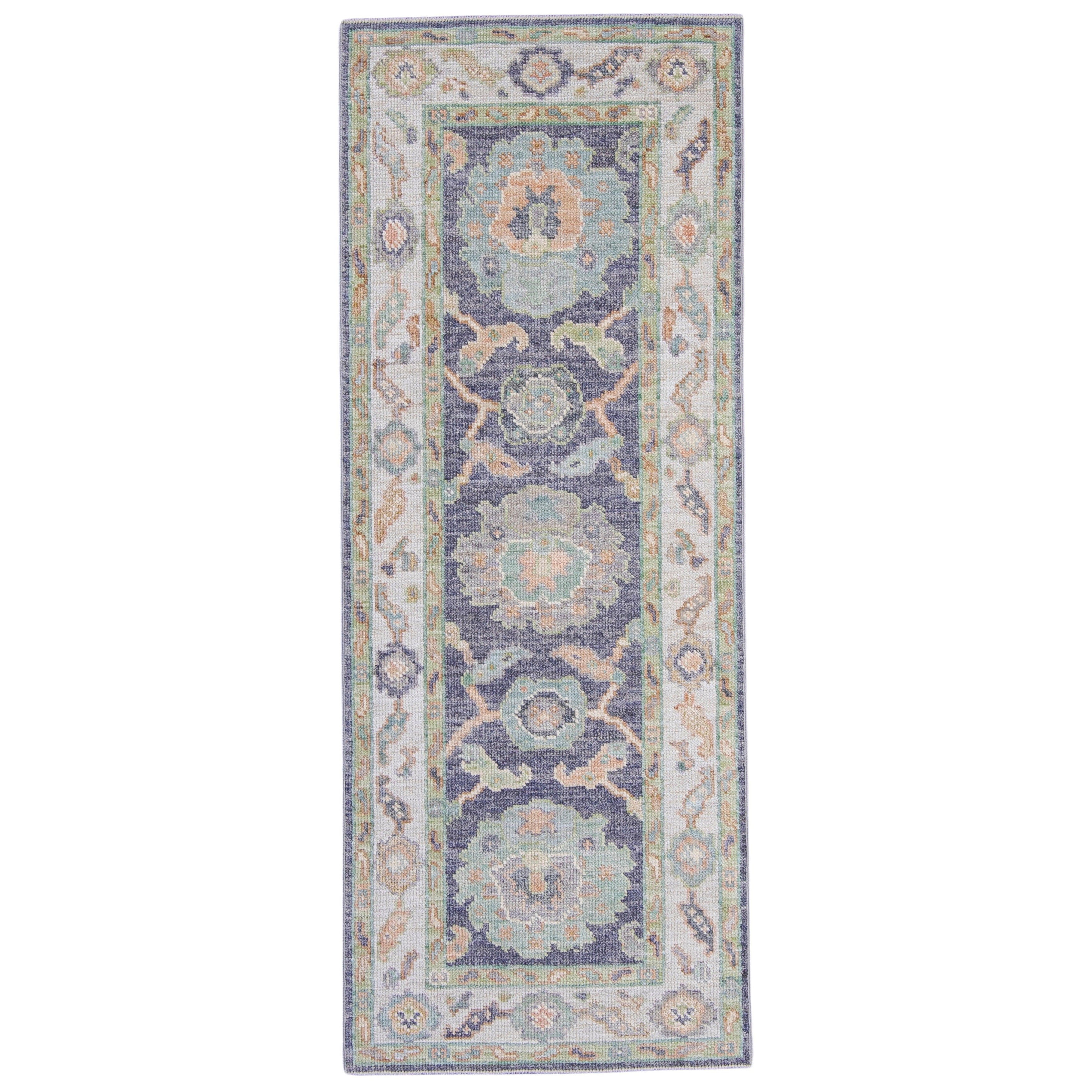 Türkischer Oushak-Teppich 2'4" x 6' #16421