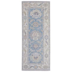 Turkish Oushak Rug 2'6" x 6' #16402
