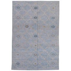 Türkischer Oushak-Teppich 6' x 8'10" #16883