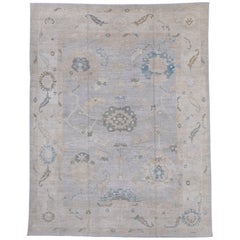 Tapis turc Oushak 8' x 10'4" n°16958