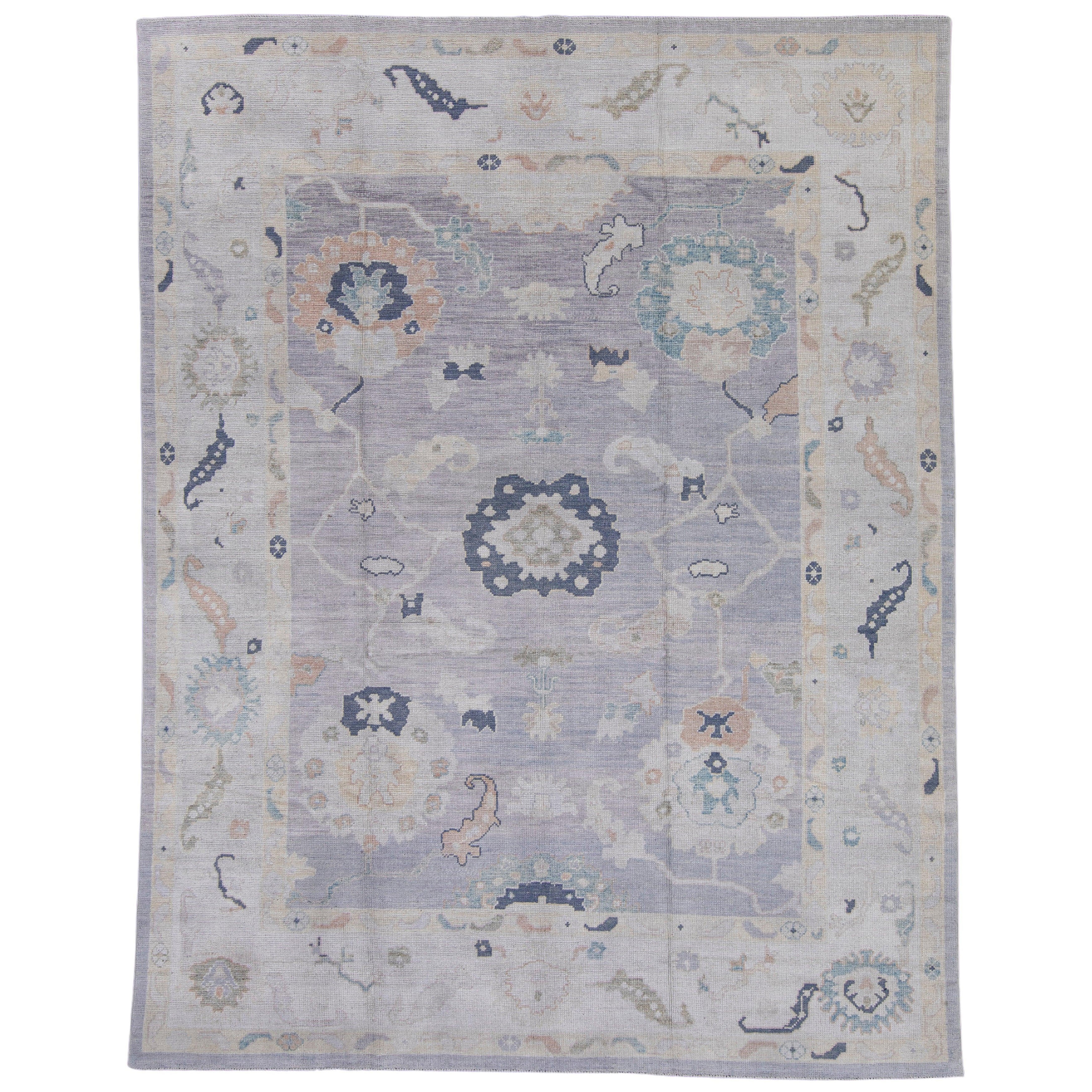 Turkish Oushak Rug 8'2" x 10'6" #16938