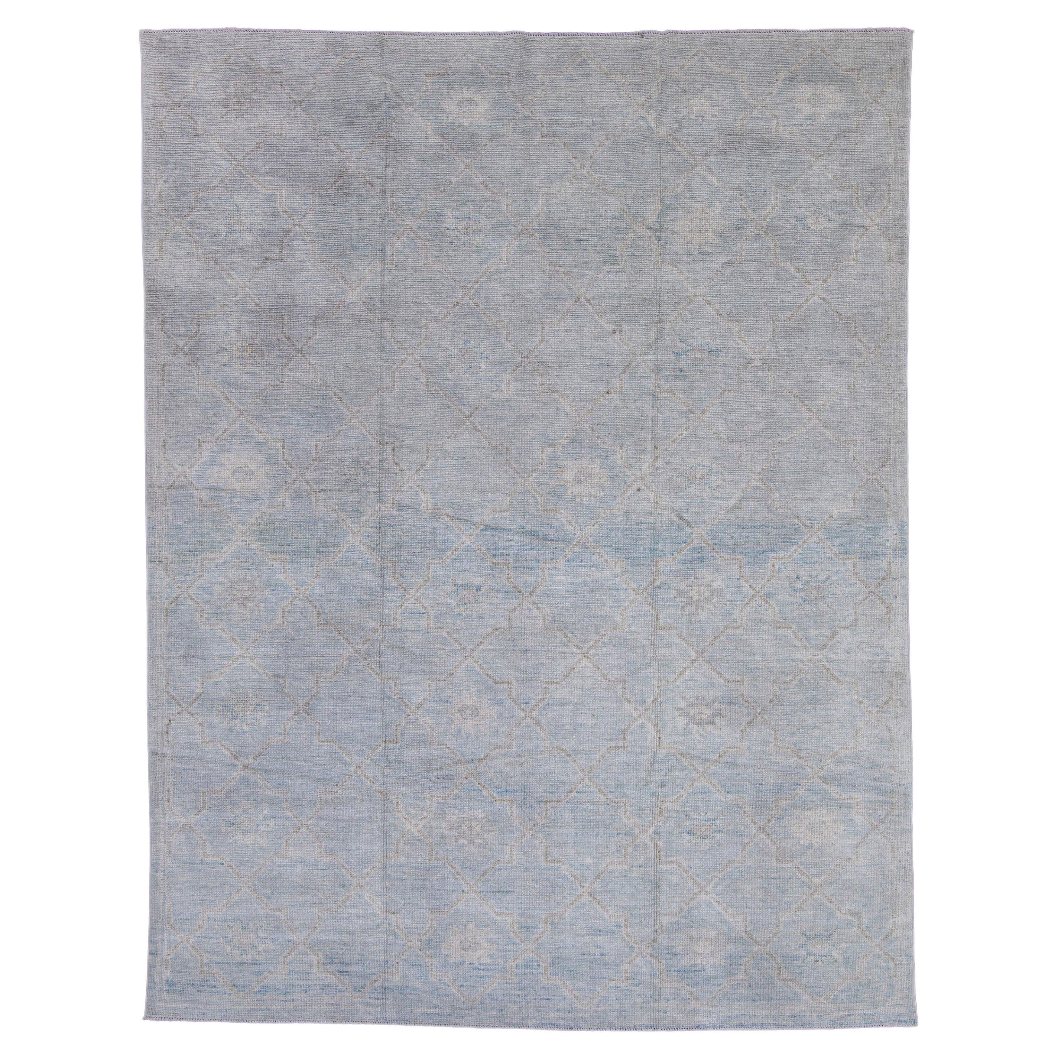 Turkish Oushak Rug 8'2" x 10'8" #16937