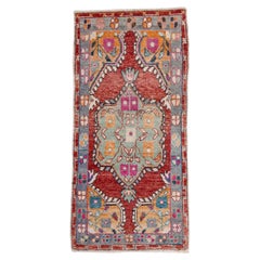 Tapis turc vintage d'Anatolie 2'4" x 4'11" n°16806