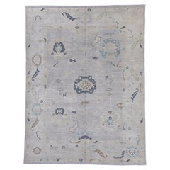 Turkish Oushak Rug 8' x 10'8" #16919
