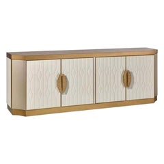 Special Price Buffet Structure Distressed Paint Finish  Led Lightening