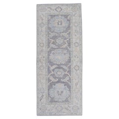Tapis turc Oushak 2'4" x 5'8" n°16186