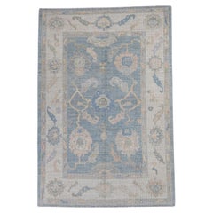 Turkish Oushak Rug 4'2" x 6'1" #16465