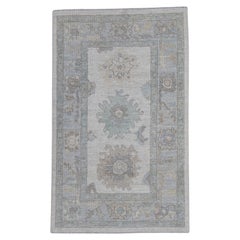 Turkish Oushak Rug 3'1" x 5'1" #16381