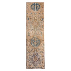 Turkish Vintage Anatolian Runner Rug 2'10" x 10'7" #16664