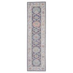 Turkish Oushak Runner Rug 2'9" x 10'3" #16514