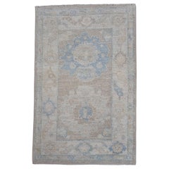 Turkish Oushak Rug 2'2" x 3'4" #16321