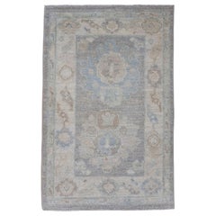 Turkish Oushak Rug 2'2" x 3'4" #16319