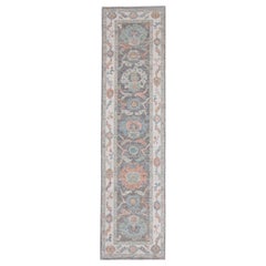Turkish Oushak Runner Rug 2'7" x 10'2" #16386