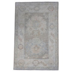 Turkish Oushak Rug 2'2" x 3'4" #16273