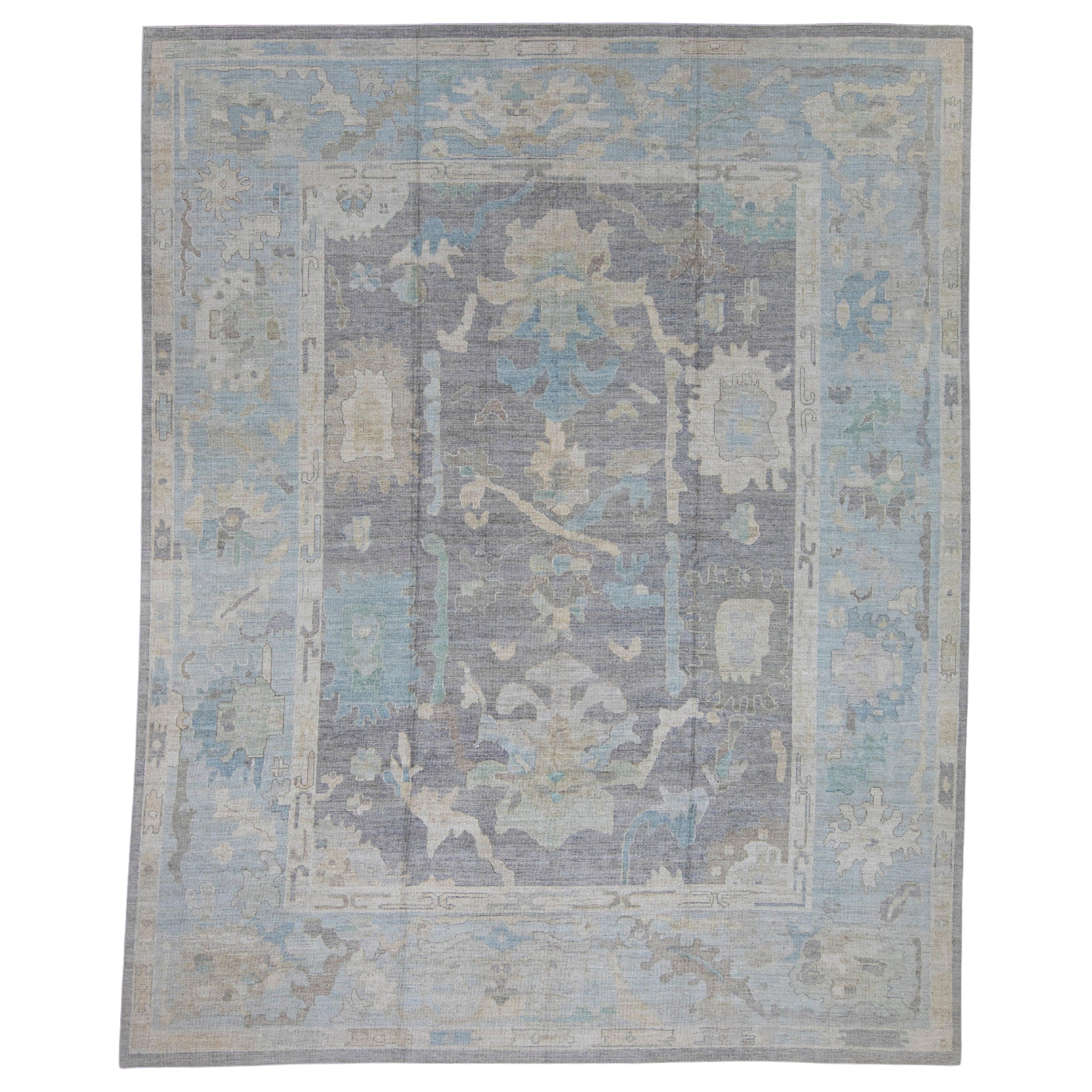 Turkish Oushak Rug 12'3" x 15'2" #16032