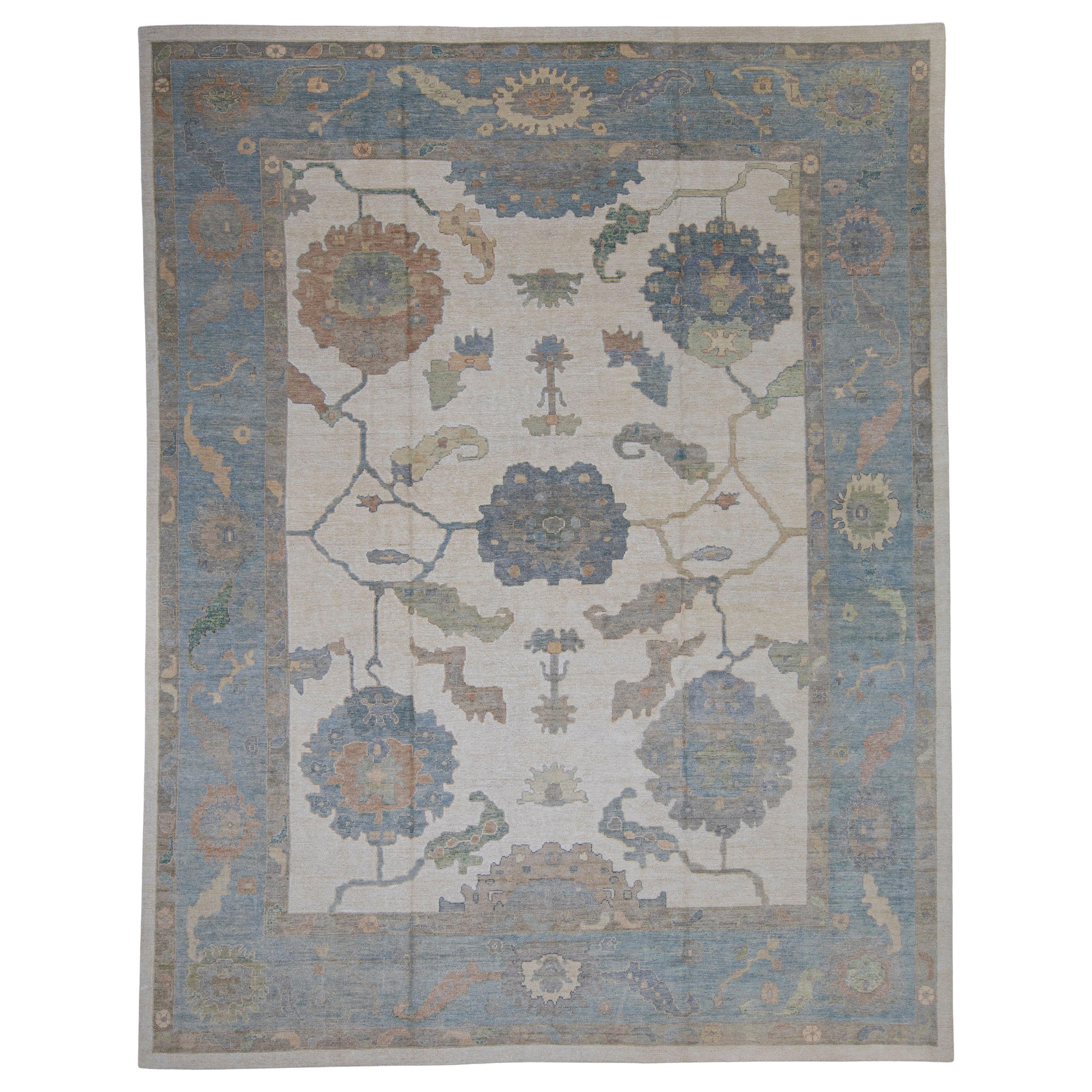 Turkish Oushak Rug 11'11" x 15'2" #16669