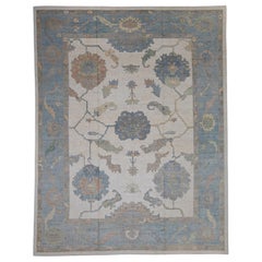 Alfombra turca Oushak 11'11" x 15'2" #16669