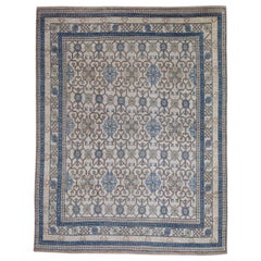 Alfombra Oriental Oushak Anudada a Mano 12'5" x 16' #9032