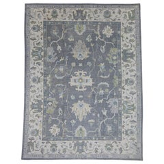 Tapis turc Oushak 12' x 15'10" n° 16553