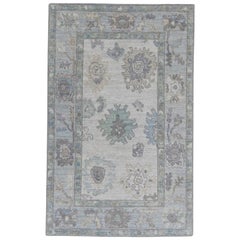 Türkischer Oushak-Teppich 3'9" x 5'10" #16458