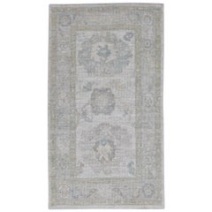Türkischer Oushak-Teppich 3'1" x 5'5" #16346