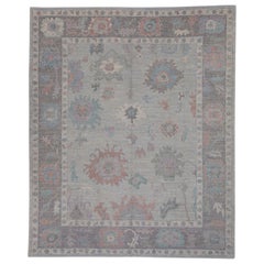 Turkish Oushak Rug 8'7" x 10'5" #16091
