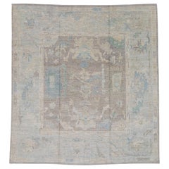 Square Turkish Oushak Rug 9'10" x 10'7" #16143