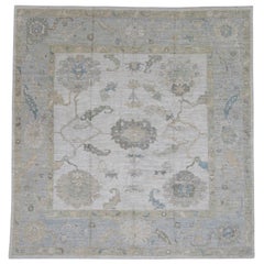 Square Turkish Oushak Rug 10' x 10'4" #16133